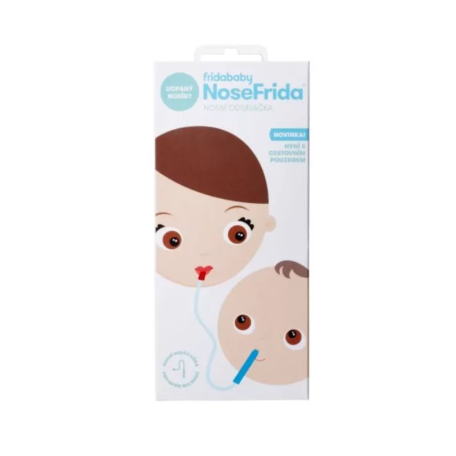 Fridababy NoseFrida Orrszívó - Kíméletes Orrtisztításhoz és Könnyebb Légzéshez