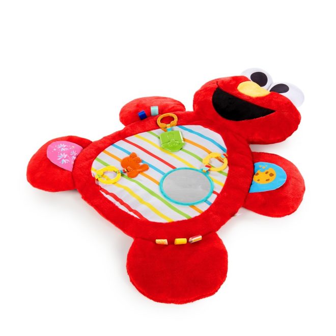 Bright Starts Tummy-Time Elmo Baba Játszószőnyeg - Hasaló Fejlesztő Szőnyeg Újszülött Kortól