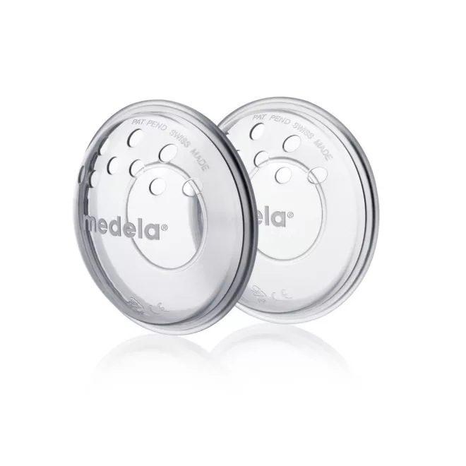 Medela Mellbimbóvédő 1 pár - Puha, Gyengéd Védőpajzs Szoptatáshoz és Mellbimbókárosodás Ellen