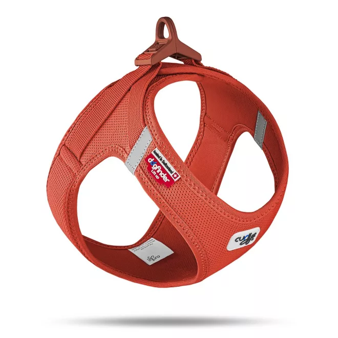 Curli Kutyahám Csat Air-Mesh Sun Orange, 2XS, 2-4 Kg – Kényelmes és Biztonságos Sétákhoz