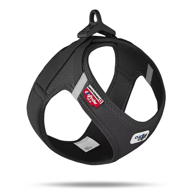 Curli Air-Mesh Black Kutyahám XS 3-5kg, Kényelmes Illeszkedéssel és Biztonságos Sétákhoz - NaturalBabyShop.hu termékkép