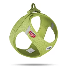   Curli Kutyahám Csatos Air-Mesh Lime L, 8-13 Kg – Kényelmes és Biztonságos Sétákhoz