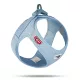 Curli Kutyahám Csatos Air-Mesh Skyblue, XL, 12-18 Kg – Kényelmes és Biztonságos Sétákhoz