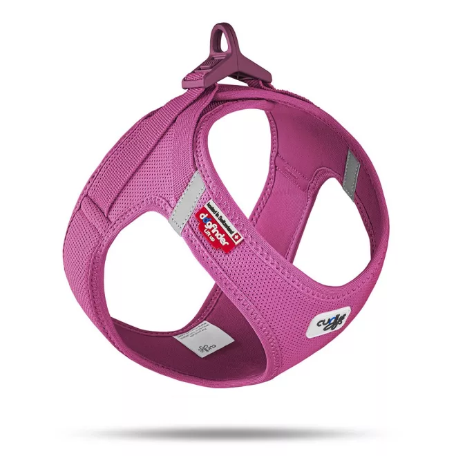 Curli Air-Mesh Fuchsia Kutyahám S 4-7kg, Kényelmes Illeszkedéssel és Biztonságos Sétákhoz - NaturalBabyShop.hu termékkép