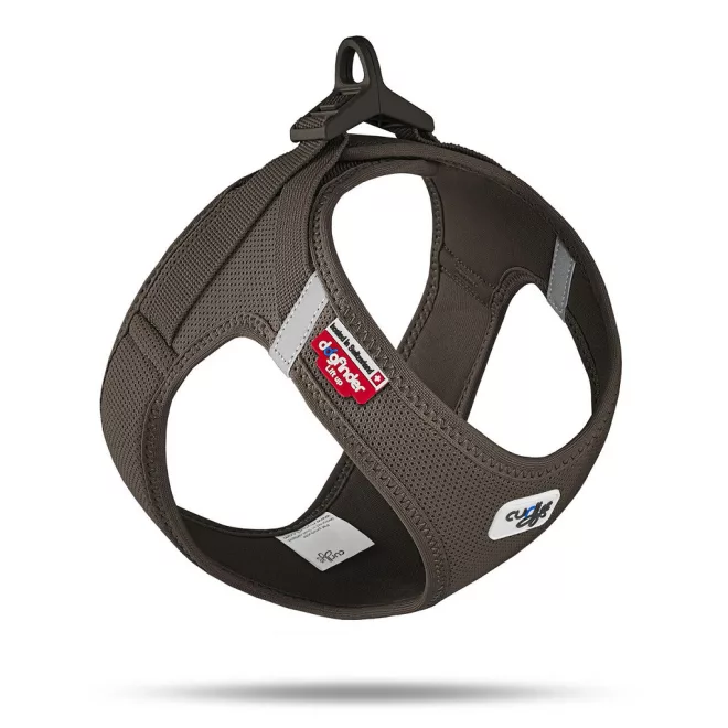 Curli Air-Mesh Brown Kutyahám 2XS 2-4kg, Kényelmes Illeszkedéssel és Biztonságos Sétákhoz - NaturalBabyShop.hu termékkép