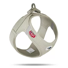 Curli Air-Mesh Light Tan Kutyahám 2XS 2-4kg, Kényelmes Illeszkedéssel és Biztonságos Sétákhoz - NaturalBabyShop.hu termékkép