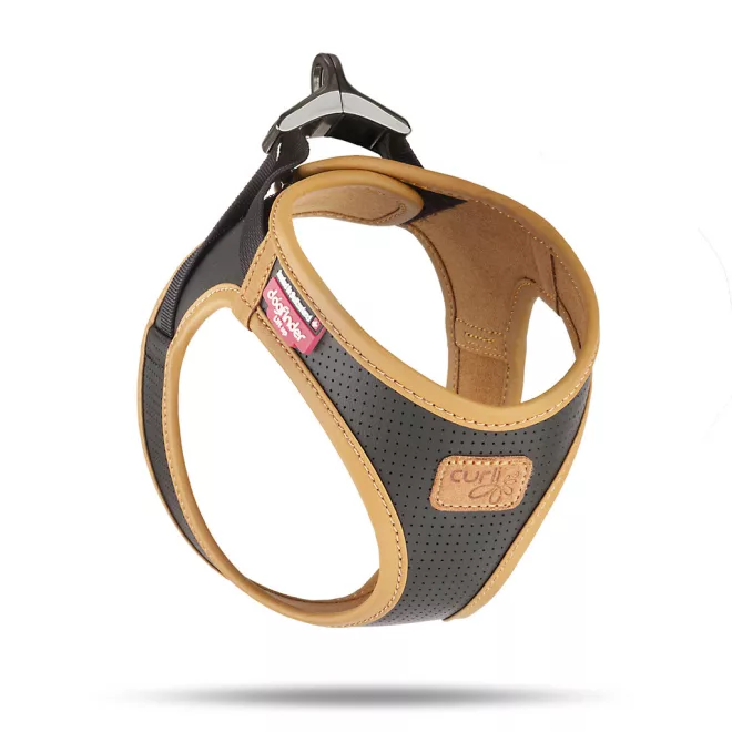 Curli Black Kutyahám L 8-13kg, Kényelmes Illeszkedéssel és Biztonságos Sétákhoz - NaturalBabyShop.hu termékkép