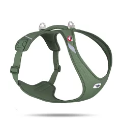   Curli Belka Air-Mesh Moss 2XL Kutyahám, 16,5-24 Kg – Kényelmes és Biztonságos Sétákhoz