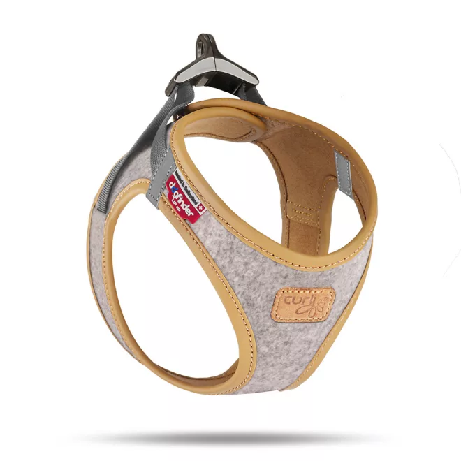 Curli Kutyahám Alpine Light Gray M 6-9 Kg – Kényelmes és Biztonságos Sétákhoz