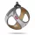 Curli Glow Reflective Szürke Kutyahám L 8-13kg, Kényelmes Illeszkedéssel és Biztonságos Sétákhoz - NaturalBabyShop.hu termékkép