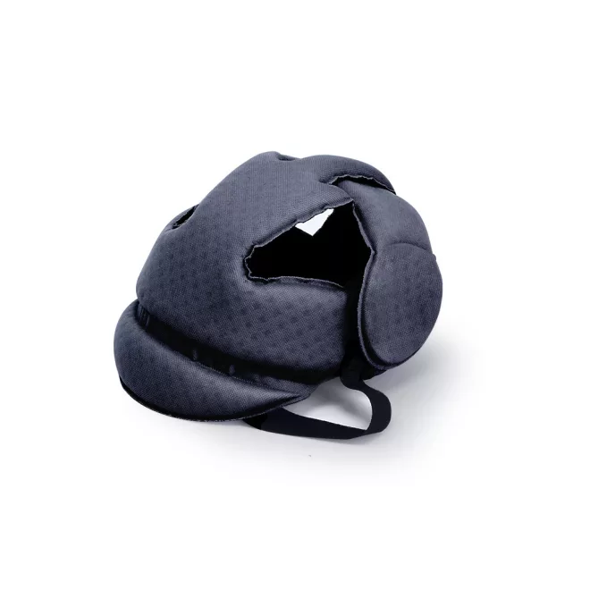 OK Baby No Shock Blue Puha Fejvédő Sisak 8-20 Hónapos Korra, 44-52cm Fejkörfogathoz
