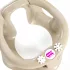 OK Baby Flipper Evolution Beige Csúszásmentes Fürdőülőke Tapadókorongokkal 6-15 Hónapos Korra, Max. 13kg
