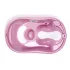 OK Baby Onda Evolution Pink Ergonomikus Babakád Újszülött Kortól 12 Hónapos Korig, Két Fürdetési Pozícióval