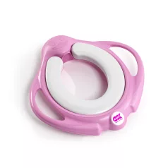   OK Baby WC Szűkítő Pinguo Pink - Szobatisztaság Tanulásához Praktikus Fürdőszobai Segítség