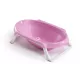 OK Baby Onda Slim Pink Összecsukható Csúszásmentes Babakád Újszülött Kortól 12 Hónapos Korig