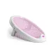 OK Baby Jelly Pink Összecsukható Puha Fürdetőtámasz Újszülött Kortól 8 Hónapos Korig, Max. 8kg
