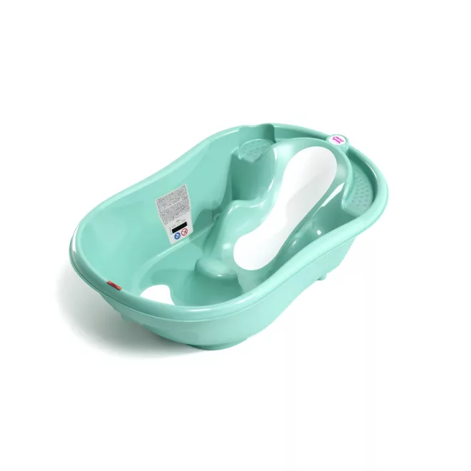 OK Baby Onda Evolution Sky Blue Ergonomikus Babakád Újszülött Kortól 12 Hónapos Korig, Két Fürdetési Pozícióval