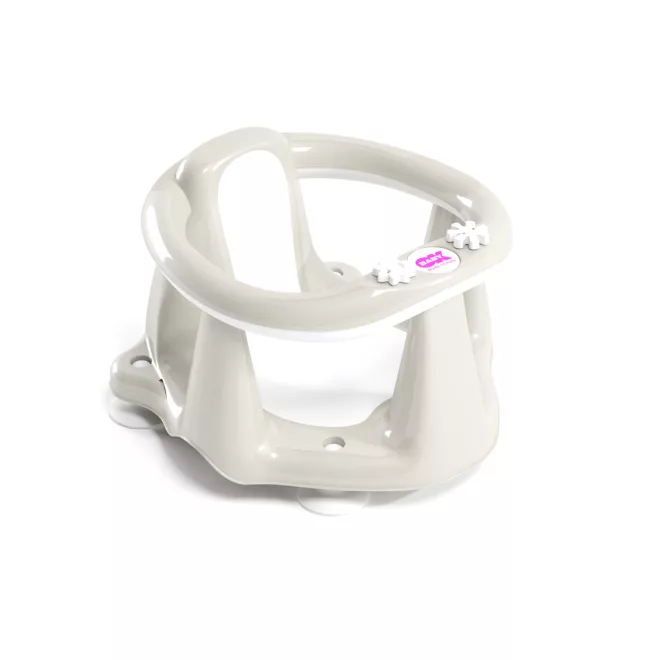 OK Baby Flipper Evolution White Csúszásmentes Fürdőülőke Tapadókorongokkal 6-15 Hónapos Korra, Max. 13kg