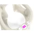 OK Baby Flipper Evolution White Csúszásmentes Fürdőülőke Tapadókorongokkal 6-15 Hónapos Korra, Max. 13kg