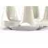OK Baby Flipper Evolution White Csúszásmentes Fürdőülőke Tapadókorongokkal 6-15 Hónapos Korra, Max. 13kg