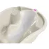 OK Baby Onda Evolution White Ergonomikus Babakád Újszülött Kortól 12 Hónapos Korig, Két Fürdetési Pozícióval