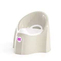   OK Baby Pasha White Ergonomikus Gyerek Bili Kivehető Tartállyal és Fröccsenésgátlóval