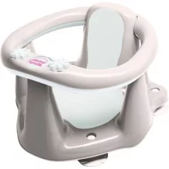   OK Baby Flipper Evolution Szürke Fürdetőszék - Biztonságos Fürdetéshez Kényelmes Babaápoláshoz