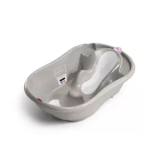   OK Baby Onda Evolution Grey Ergonomikus Babakád Újszülött Kortól 12 Hónapos Korig, Két Fürdetési Pozícióval