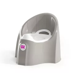   OK Baby Pasha Grey Ergonomikus Gyerek Bili Kivehető Tartállyal és Fröccsenésgátlóval