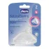 Chicco NaturalFeeling Szilikon Cumisüveg Cumi Közepes Átfolyás 2hó+ 1db - Természetes Szopási Élmény, Hasfájáscsökkentő Kialakítással