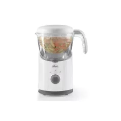   Chicco 4 az 1-ben Gőzpároló és Turmixgép - Bébiétel Készítő, Párolás, Turmixolás, Melegítés és Kiolvasztás