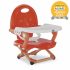 Chicco Pocket Snack Hordozható Ülésmagasító Pipacs Piros - Kompakt, Állítható Magasságú és Könnyen Tisztítható Székmagasító Etetéshez és Utazáshoz