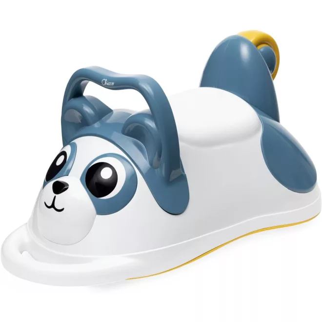 Chicco 3 az 1-ben Panda Fejlesztő Játék 12 Hónapos Kortól - Interaktív Formabedobó, Csúszka és Toronyépítő
