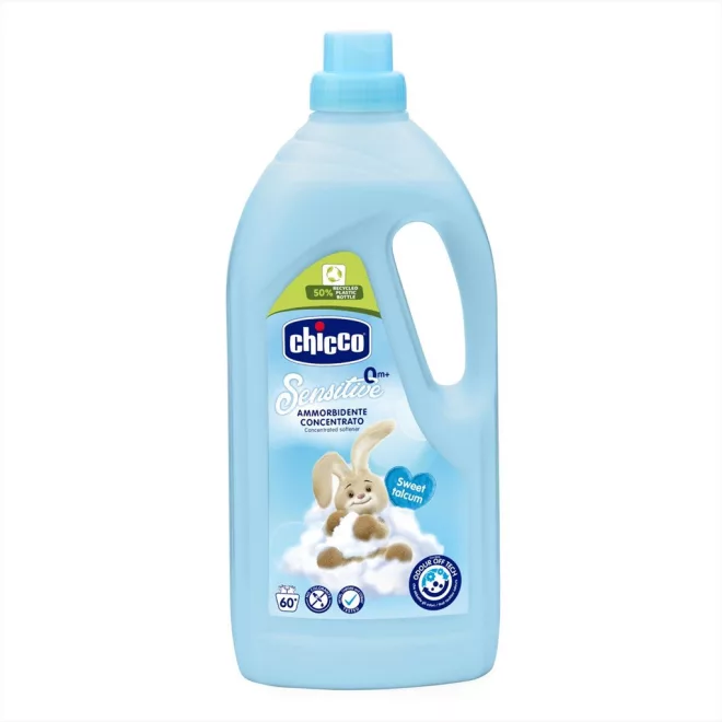 Chicco Öblítő Koncentrátum Édes Púder 1.5 Liter - Puha Ruhák, Kímélő Ápolás és Tartós Illat