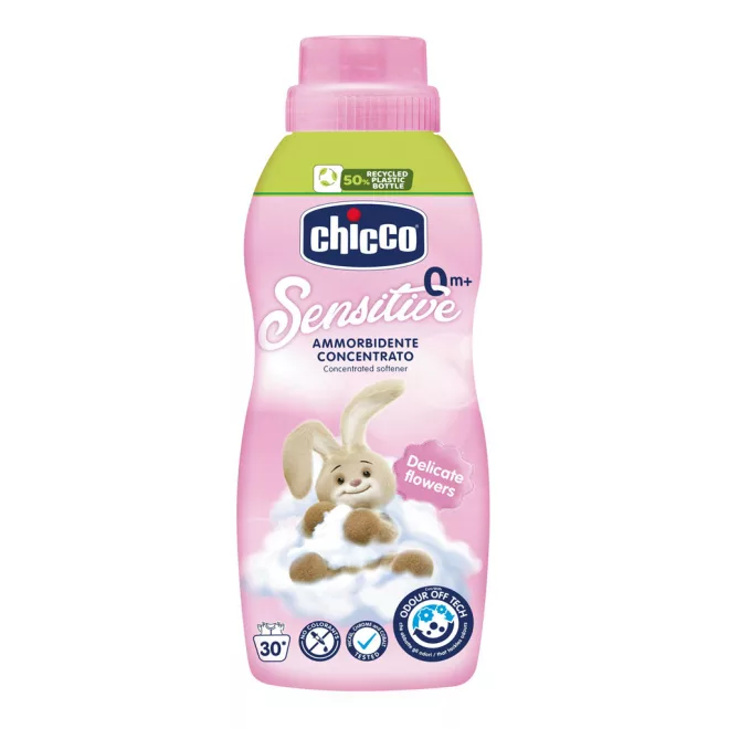 Chicco Öblítő Koncentrátum Virágölelés 750ml - Puha Ruhák, Kímélő Ápolás és Virágos Illat