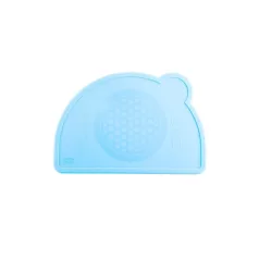   Chicco Szilikon Alátét - Kékeszöld, 18 Hónapos Kortól, Csúszásmentes Terítő Étkezéshez, Könnyen Tisztítható