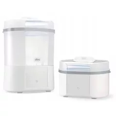   Chicco Elektromos Gőzsterilizáló Szárító Funkcióval - Otthoni Bababiztonsághoz Sérülésmegelőző Megoldás