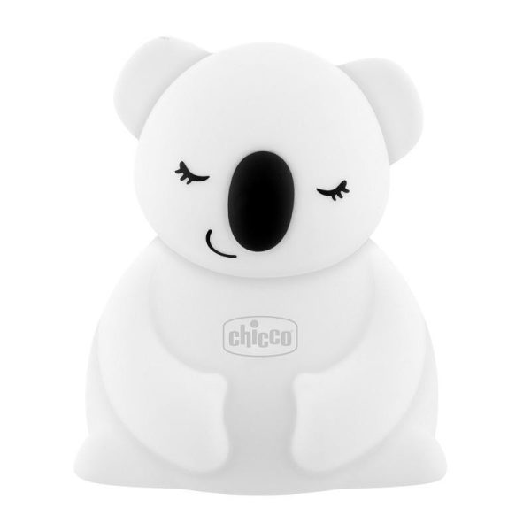 Chicco Sweet Lights Koala Éjszakai Fény 8 Fénnyel USB Kábellel Fehér Színben