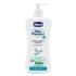 Chicco Baby Moments Testápoló Tej Adagolóval 500ml - 87% Természetes Összetevőkkel, Gyengéd Hidratálás Érzékeny Bababőrre, Újszülött Kortól
