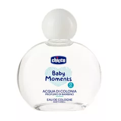  Chicco Víz Gyermek Parfümözött Baby Moments Baby Smell 100ml - Gyengéd Babaápoláshoz Érzékeny Bőrre Ajánlott