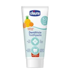   Chicco Baba Fogkrém Gyümölcs Mix Fluoriddal 50ml 1-5év - Gyengéd Babaápoláshoz Érzékeny Bőrre Ajánlott