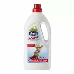   Chicco Aktív Mosógél 1.5L (27 Mosás) 0 Hónapos Kortól - Kíméletes Tisztítás Babaruhákhoz és Érzékeny Textíliákhoz