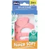 Chicco Super Soft Chameleon Szilikon Rágóka Rózsaszín 2 Hónapos Kortól - Extra Puha BPA-mentes Babarágóka Fogzáshoz