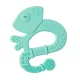 Chicco Super Soft Chameleon Szilikon Rágóka Kék 2 Hónapos Kortól - Extra Puha BPA-mentes Babarágóka Fogzáshoz