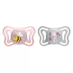   Chicco Physio Light Szilikon Cumik Rózsaszín 2-6 Hónapos Korosztály 2db - Kényelmes Etetéshez és Megbízható Mindennapi Használathoz