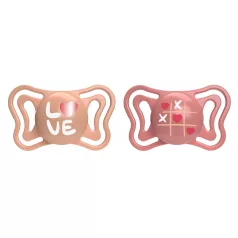   Chicco Physio Light Szilikon Cumik Rózsaszín 16-36 Hónapos Korosztály 2db - Kényelmes Etetéshez és Megbízható Mindennapi Használathoz