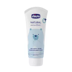  Chicco Krém a Baba Popsijára Natural Sensation Cinkkel és Pantenollal 100ml Újszülött Kortól - Babaápoló krem Gyengéd Babaápoláshoz Érzékeny Bőrre Ajánlott