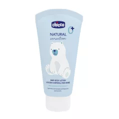   Chicco Testápoló Tej Natural Sensation Sheavajjal és E-vitaminnal 150ml Újszülött Kortól - Gyengéd Babaápoláshoz Érzékeny Bőrre Ajánlott