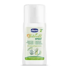   Chicco Szúnyogriasztó Spray Védő és Frissítő 95% Természetes Összetevőkkel 100ml 2 Hónapos Kortól - Gyengéd Babaápoláshoz Érzékeny Bőrre Ajánlott