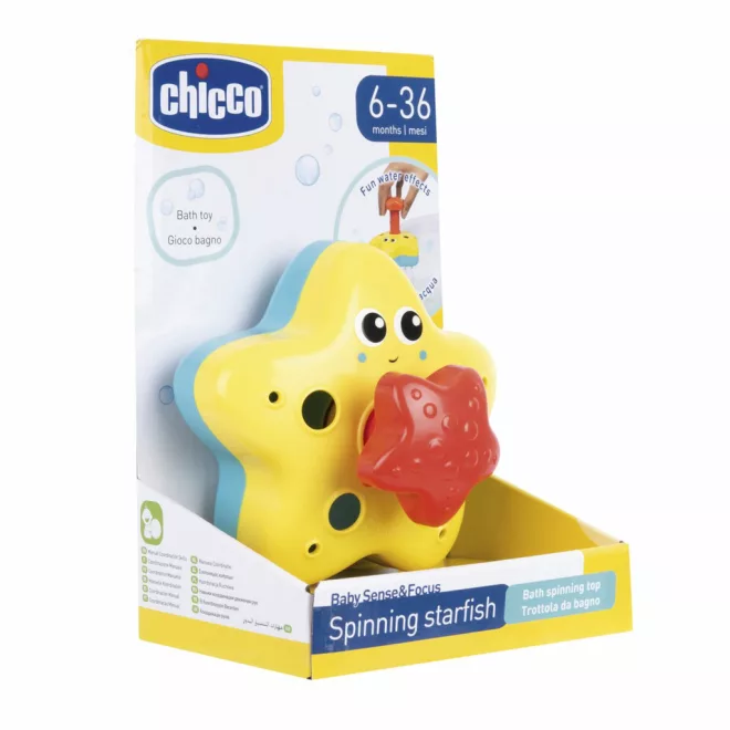 Chicco Forgó Tengeri Csillag Vízijáték 6 Hónapos Kortól - Interaktív Fürdőjáték Babáknak